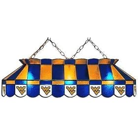 West Virginia Mountaineers 40 Full-size Pool Table Lamp NCAA College Athletics