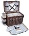 Outdoor Living : Picnic & Beyond Brio Collection - (A) 2 Person Willow Picnic Basket