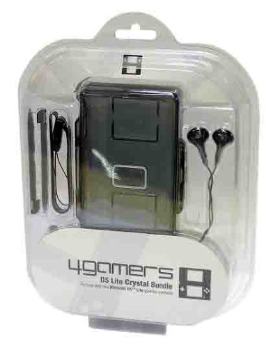 Childrens Toyshop  Video Games : DS Lite Crystal Bundle - Charcoal  (Nintendo DS)
