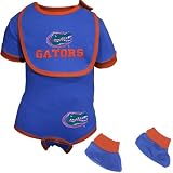 Florida Gators Royal Blue Infant Bib & Booties Set (3-6 Months)