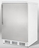 Counter Depth Refrigerators:Summit Stainless Steel Full Refrigerator Freestanding Refrigerator FF67ADASSHV