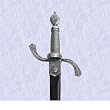 medieval english dagger replica with gothic scabbard s
