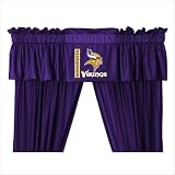 Bundle-59 Minnesota Vikings Drape - 82" x 84" (Set of 2)