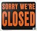 Hy-ko Prod Co SP-113 Plastic Open/closed Reversible Sign 15