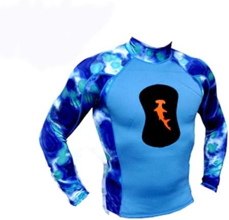 Hammerhead Ambush 1mm Long Sleeve Blue Camo Rash Guard