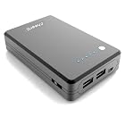 cheero Power Plus 10000mAh 大容量モバイルバッテリー (2.1A,1A 2出力ポート/  ポーチ付/半年保証)　★iPhone5 / iPhone4S 4 3GS / 各種スマホ / 各iPad / iPod / Nintendo DSLite / PSP / Wi-Fiルータ対応★