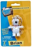 Family Guy Brian Bendable Keychain