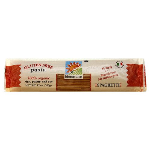 Bionaturae Organic Gluten Free Spaghetti, 12-Ounces (Pack of 6)