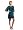 HALSTON HERITAGE Women's Aline Dress, Midnight, X-Small