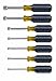 Klein 631 7-Piece Cushion-Grip Nut-Driver Set 3-Inch Shanks