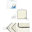 Travel Themed Checkpoint Friendly Pouch Sleeve Sack (Ivory) to Protect the Pentax K20D 14.6MP Digital SLR Camera
