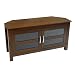 Wood Corner TV Console - Brown