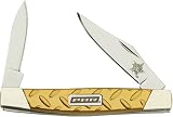 Professional Bull Riders 2.5-Inch Diamond Plate Pen Pocket Knife