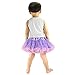 Wennikids Little Girl's Dance Chiffon Pettiskirts Tutu Assorted Size and Color