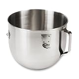 KitchenAid 5 Quart Brushed Stainless Steel Bowl with Handle