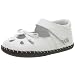Baby : pediped Infant/Toddler Olivia Mary Jane with Cutouts,White,Large (US Toddler 18-24 Months)