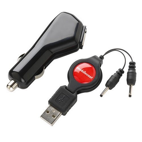 mobilecast USB.CARチャージャー MPXDCD100-K