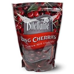 Chocolate Bing Cherries - Dilettante - 24 Oz Pouch