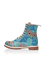 Dogo Botas de cordones Owl (Turquesa)