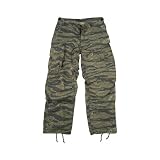 Camouflage Cargo Pants Tiger Stripe Camo Vintage Fatigue Pants(XLRG) [Misc.]