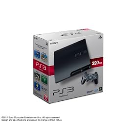 PlayStation 3 (320GB) �`���R�[���E�u���b�N (CECH-3000B)
