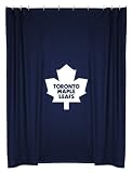 Best Quality Locker Room Shower Curtain - Toronto Maple Leafs NHL /Color Midnight Size 72 X 72
