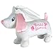 Amscan Avant Garde Bridal Shower Autograph Plush Hound Party Novelty Favors, 9 x 16