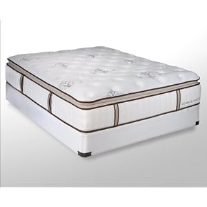 Stearns and Foster Russell Square Luxury Plush Euro Pillow Top Mattress Set King by Stearns & Foster