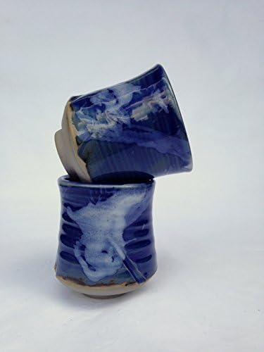 Set of two handmade Yunomi cup, Japanese Tea Cup, Ceramic Cup TCB5