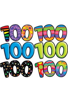 DESIGNER CUTOUTS 100TH DAY PRODUCTS