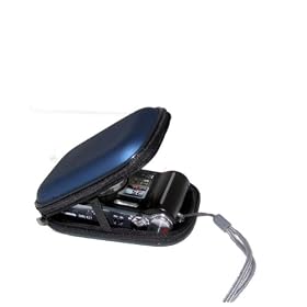 Snug Fit Blue Waterproof Camera Case for PANASONIC LUMIX DMC-TZ30 TZ25 TZ18 TZ20 TZ10 TZ8 TZ7 TZ6 TZ65,DMC-ZS1,DMC-ZS3 Digital Camera(Brand New)