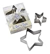 Kate Aspen "A Star Is Born" Star-Shaped Cookie Cutters with Gift Box and Organza Bow