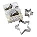 Kate Aspen "A Star Is Born" Star-Shaped Cookie Cutters with Gift Box and Organza Bow