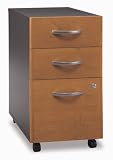 Mobile Drawer File In Medium Cherry - Office Furniture Groupings