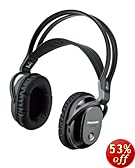 Panasonic デジタルワイヤレスサラウンドヘッドホンシステム ブラック RP-WF7-K