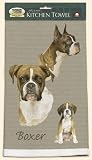 David Kiphuth Dog Breed Kitchen Towel -- Boxer
