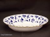 Spode Blue Colonel Gold #Y6235 Oval Vegetable