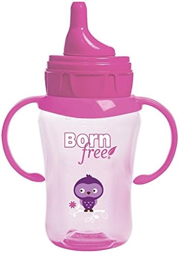 1 Bornfree 9 Oz Drinking Cup, New, BPA Free Pink