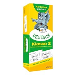 Karteibox Deutsch Klasse 2