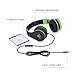 Sound Intone I68 Headphones with Microphone,Stereo Headset with In-line Volume Control for Kids / Girls / Men and Woman, Compatible with iPhone, iPod, iPad, MP3,Mp4, Samsung, HTC, Laptops (Black/green)