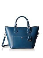 Michael Kors Bolso asa de mano Greenwich Grab Bag (Azul Eléctrico)