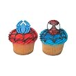 Spider-Man Icon Cupcake Rings - set of 12