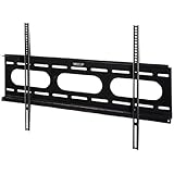 Hama TV Wandhalterung, Fix, für 94 - 160 cm (37 - 63 Zoll) Fernseher, max.75 kg, Schwarz