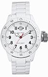 Image of Nautica A27505G Gents White Spectra Coated Bracelet Watch