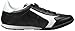 Diesel Men's Claw Action S-Actwings Leather Fashion Sneaker, Black/White, 9 M US