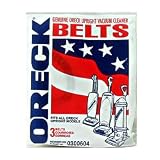 Allied National 0300604 Oreck Xl Series Vacuum Belt - Pk 3 by Oreck