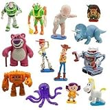 Disney Store Exclusive Toy Story 3 Deluxe PVC Playset Cake Topper figurineIMAGE