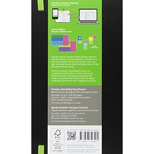 Moleskine Weekly Notebook Diary/Planner 2015: Hard Cover, Large Black: Evernote Edition