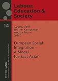 European social integration : a model for East Asia?