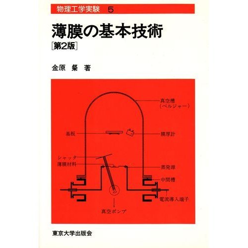 Basic technology of thin film (engineering physics experiment) (1987) ISBN: 4130630415 [Japanese Import]